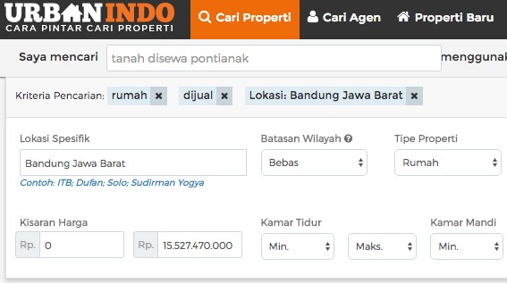 Rumah Dijual di Bandung Jawa Barat