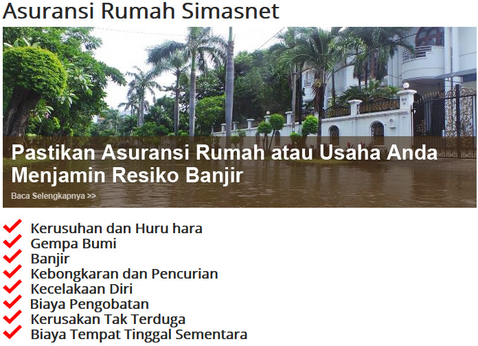 Asuransi Rumah Simasnet